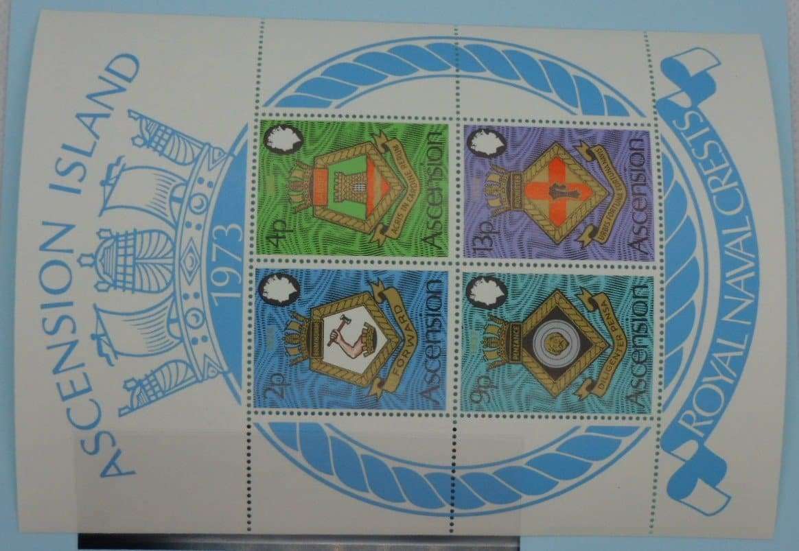 Ascension Island Stamps, 1973, MS170, Mint image 0