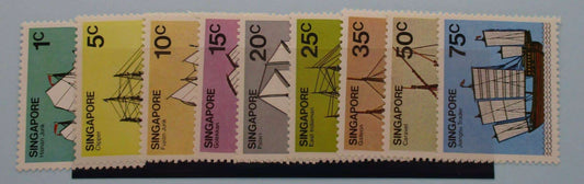 Singapore Stamps, 1980, SG364-372, Mint image 0