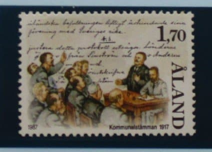 Aland Islands Stamps, 1987, SG29, Mint image 0