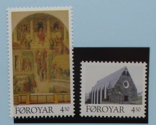 Faroe Islands Stamps, 1996, SG318-319, Mint image 0