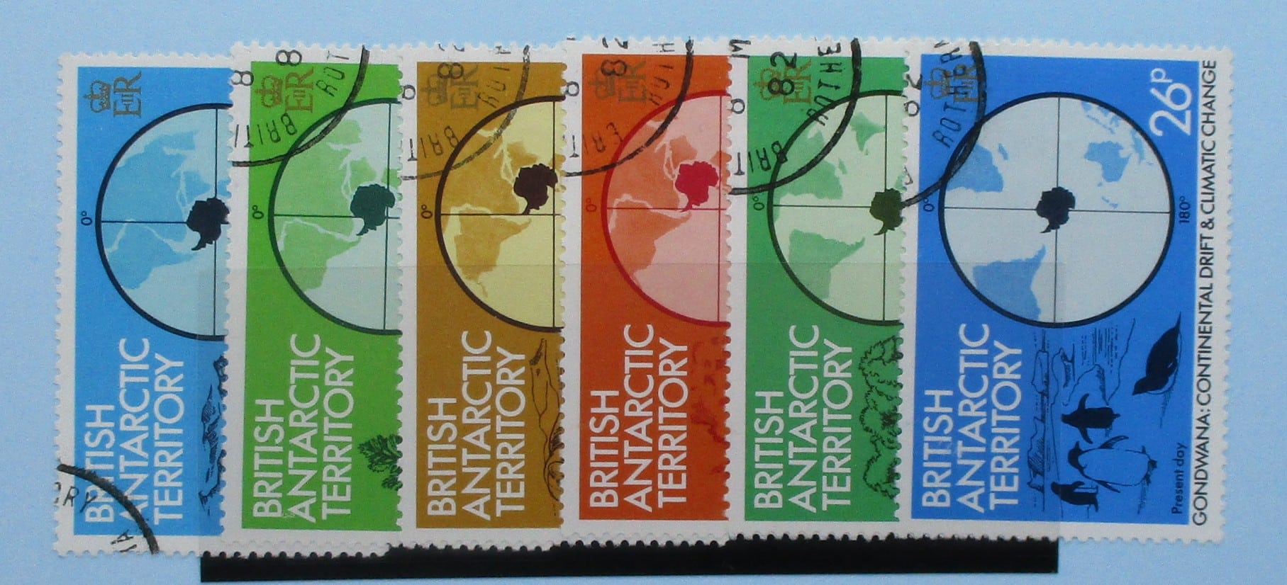 British Antarctic Territory Stamps, 1982, SG103-108, Used image 0