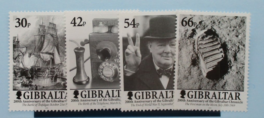 Gibraltar Stamps, 2001, SG978-981, Mint image 0