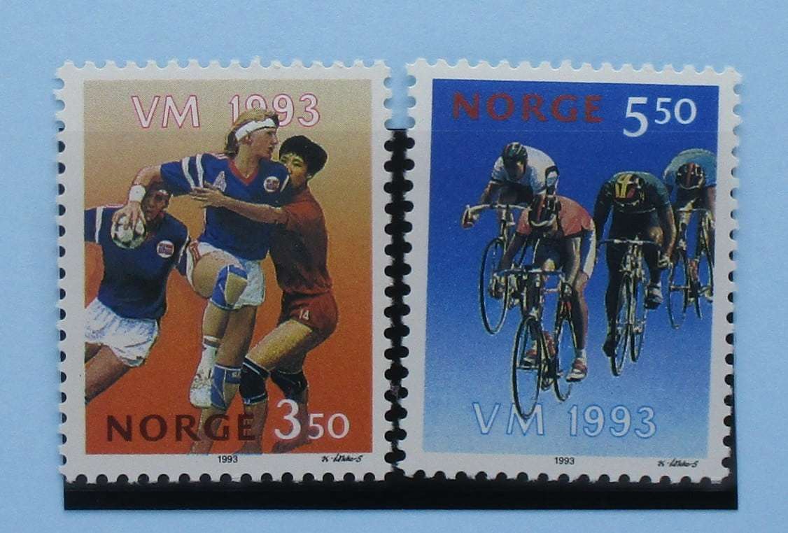 Norway Stamps, 1993, SG1164-1165, Mint image 0