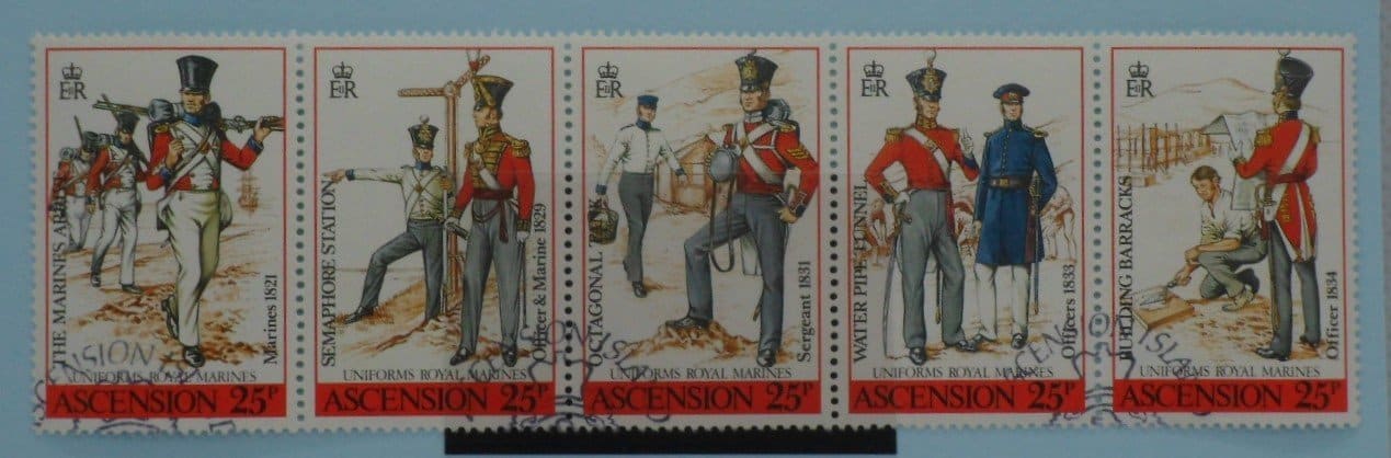 Ascension Island Stamps, 1988, SG478-482, Used image 0