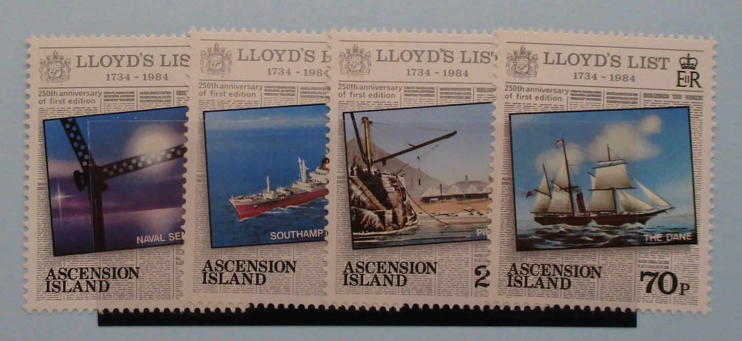 Ascension Island Stamps, 1984, SG359-362, Mint image 0