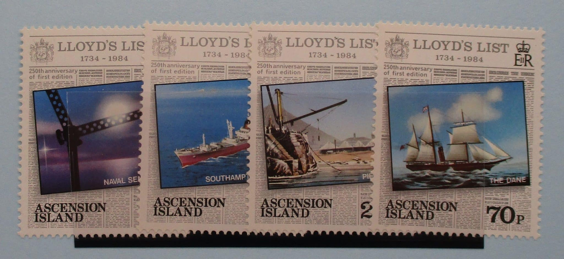 Ascension Island Stamps, 1984, SG359-362, Mint image 0