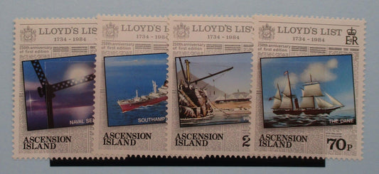 Ascension Island Stamps, 1984, SG359-362, Mint image 0