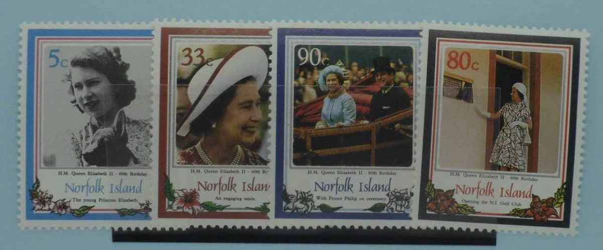 Norfolk Island Stamps, 1986, SG389-392, Mint image 0