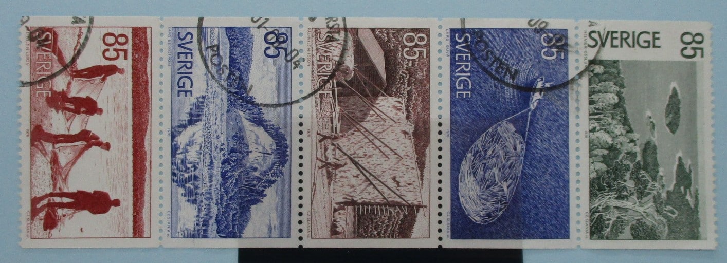 Sweden Stamps, 1976, SG889-893, Used image 0