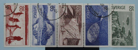 Sweden Stamps, 1976, SG889-893, Used image 0