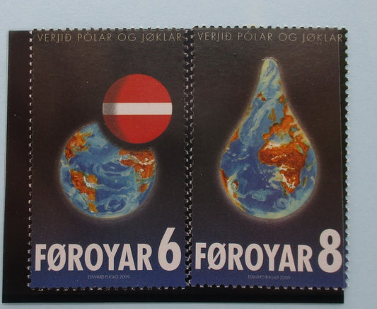 Faroe Islands Stamps, 2009, SG580-581, Mint image 0