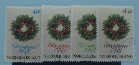 Norfolk Island Stamps, 1993, SG556-559, Used image 0