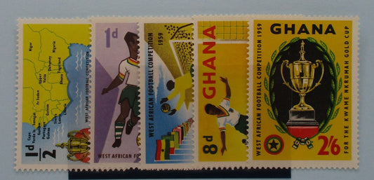 Ghana Stamps, 1959, SG228-232, Mint image 0