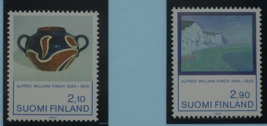 Finland Stamps, 1991, SG1262-1263, Mint image 0
