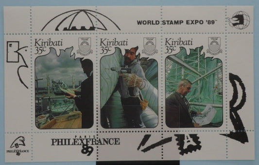 Kiribati Stamps, 1989, SG311-313, Mint image 0