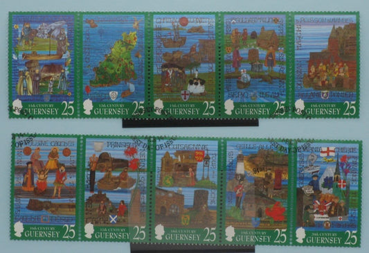 Guernsey Stamps, 1998, SG760a, Used image 0