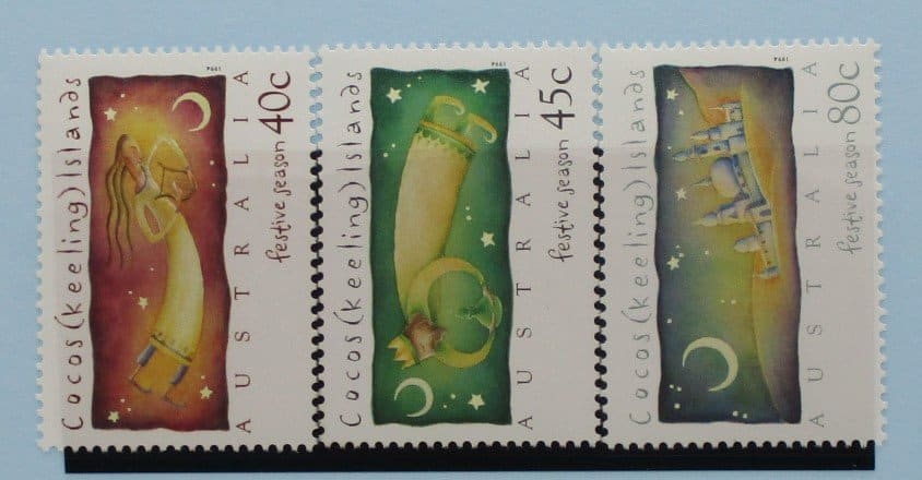 Cocos (Keeling) Islands Stamps, 1994, SG320-322, Mint image 0