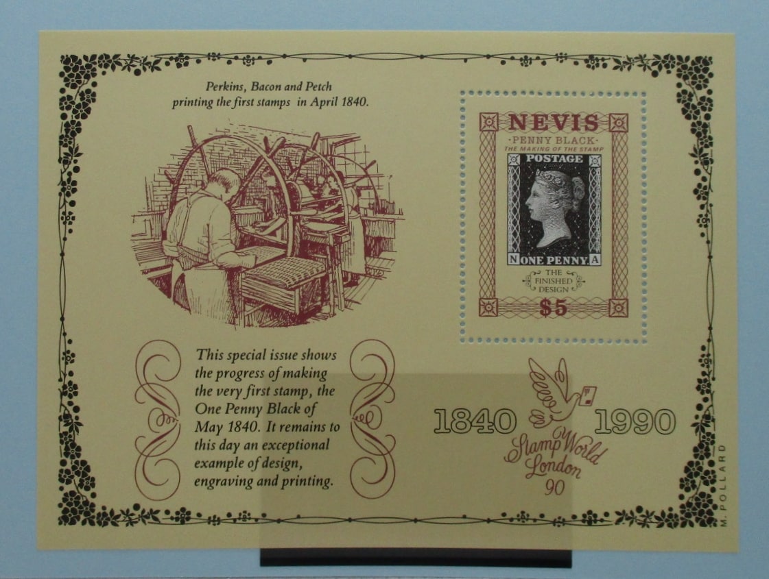 Nevis Stamps, 1990, MS540, Mint image 0