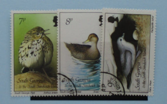 South Georgia and South Sandwich Islands Stamps, 1987, SG167-169, Used image 0
