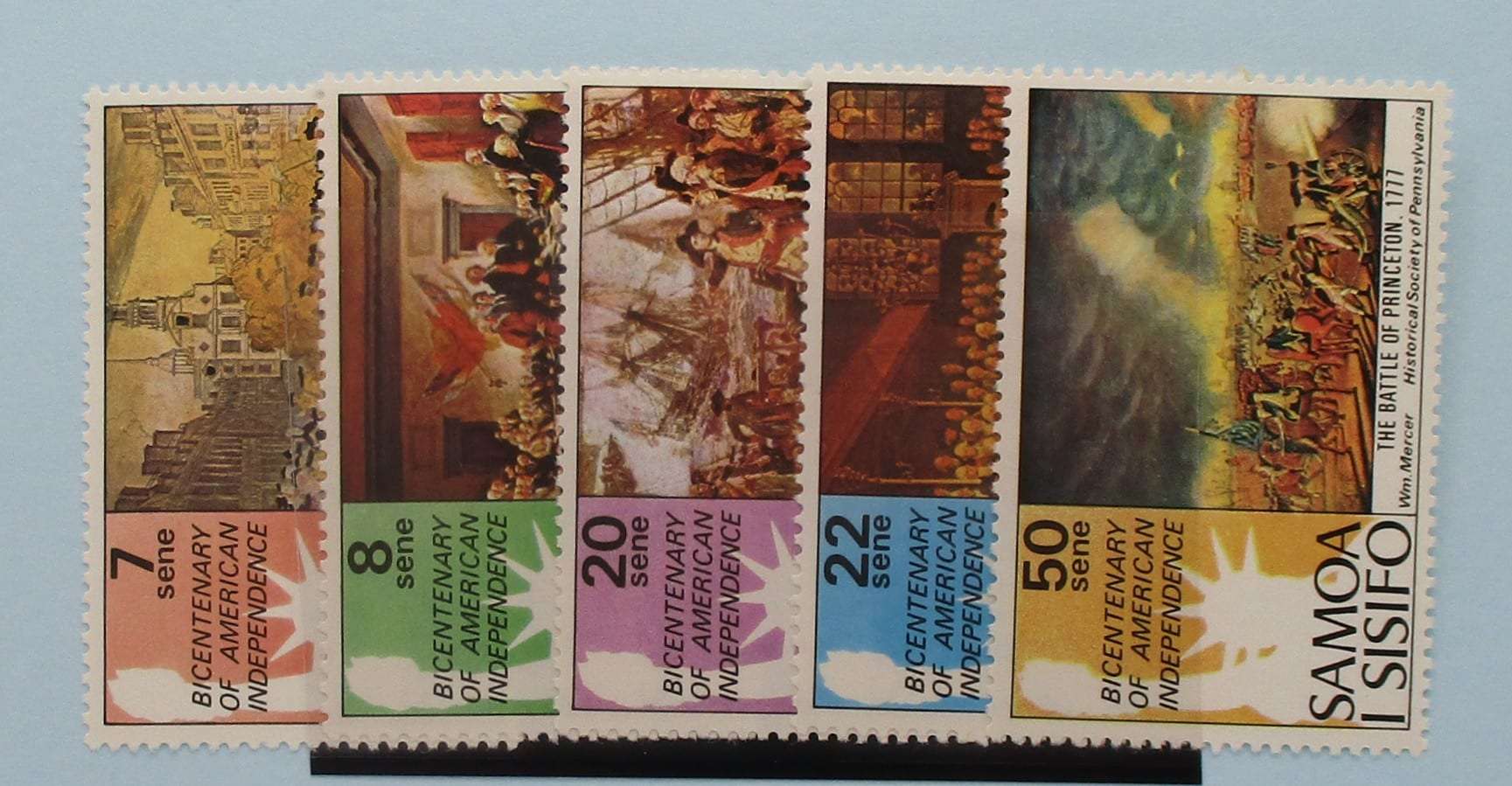 Samoa Stamps, 1976, SG459-463, Mint image 0