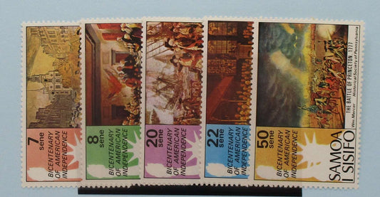 Samoa Stamps, 1976, SG459-463, Mint image 0