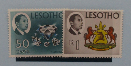 Lesotho Stamps, 1968-69, SG157-158, Mint image 0