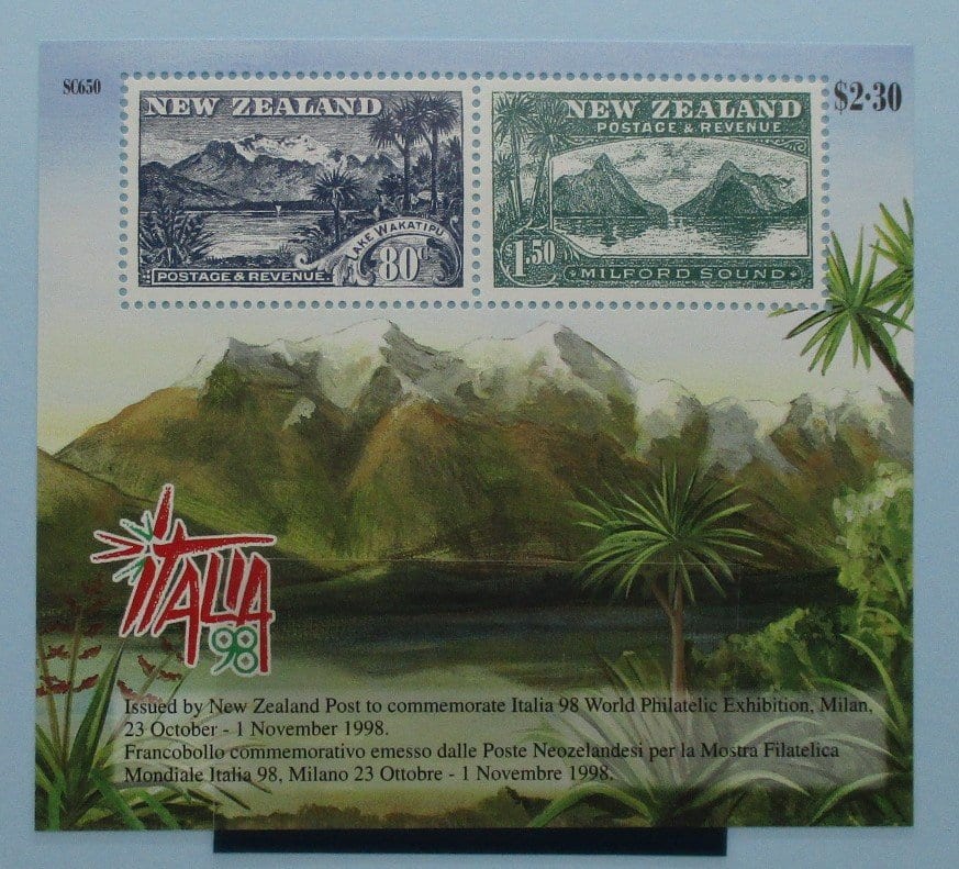 New Zealand Stamps, 1998, MS2214, Mint image 0