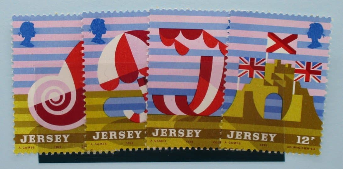 Jersey Stamps, 1975, SG124-127, Mint image 0
