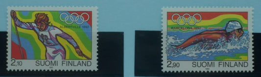 Finland Stamps, 1992, SG1271-1272, Mint image 0