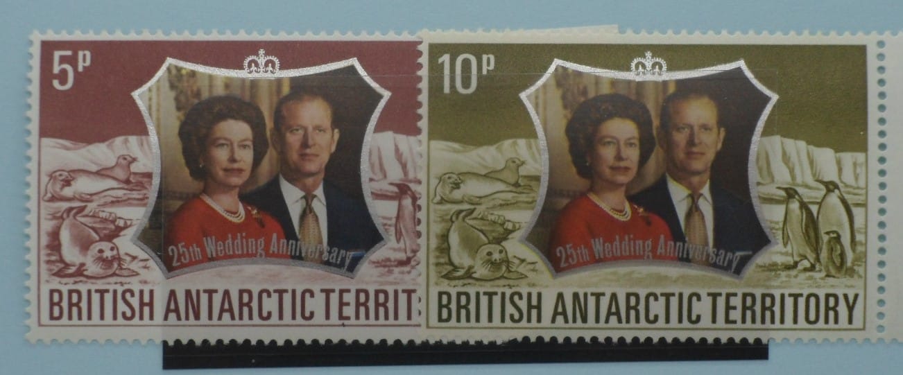 British Antarctic Territory Stamps, 1972, SG42-43, Mint image 0
