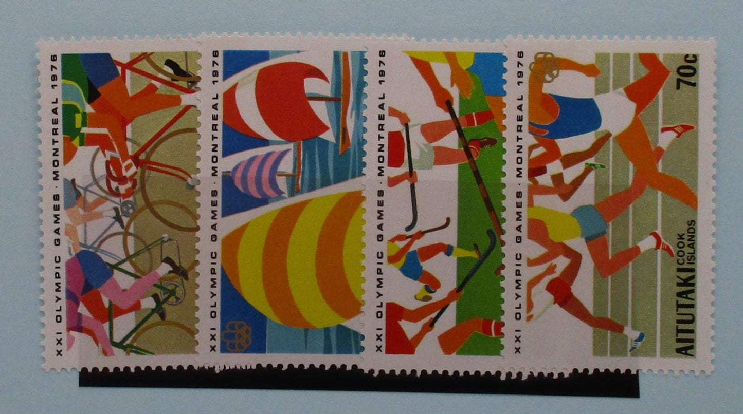 Aitutaki Stamps, 1976, SG190-193, Mint image 0