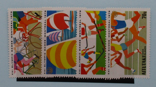 Aitutaki Stamps, 1976, SG190-193, Mint image 0