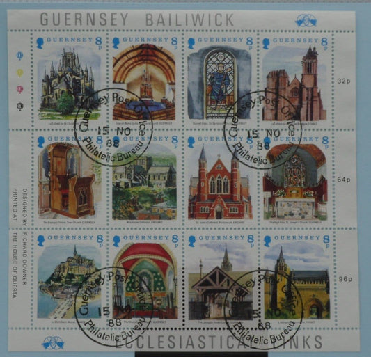 Guernsey Stamps, 1988, SG439a, Used image 0