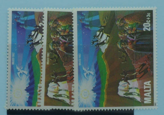 Malta Stamps, 1982, SG698-700, Mint image 0