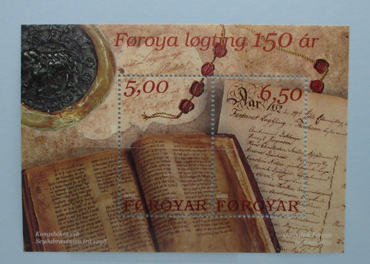 Faroe Islands Stamps, 2002, MS434, Mint image 0