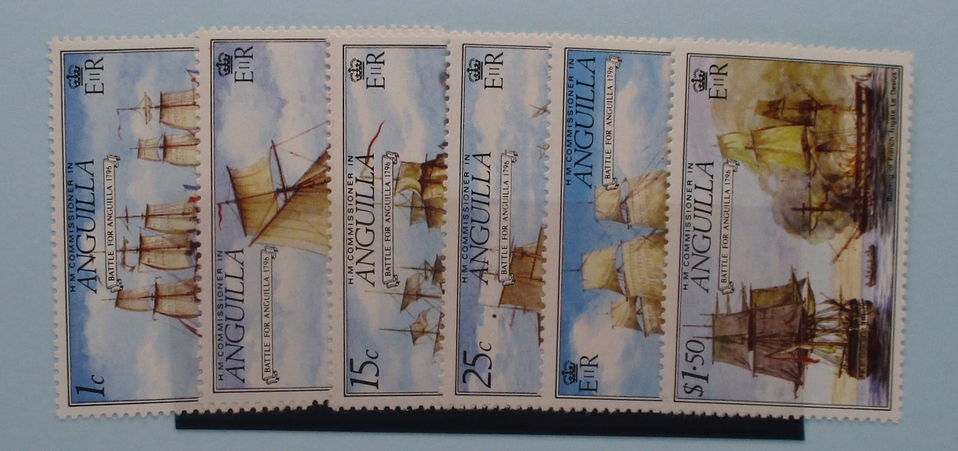 Anguilla Stamps, 1976, SG255-260, Mint image 0