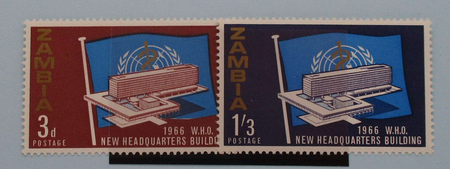 Zambia Stamps, 1966, SG116-117, Mint image 0