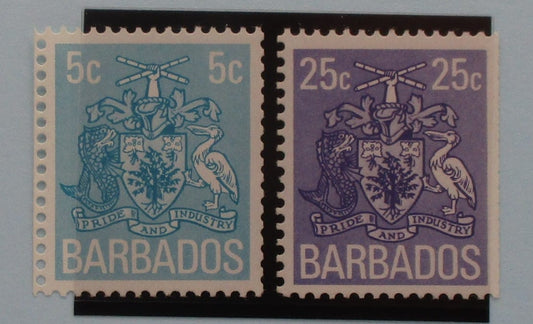 Barbados Stamps, 1975, SG536-537, Mint image 0