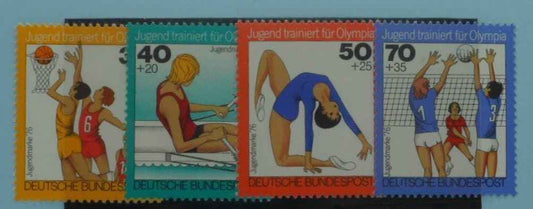 West Germany Stamps, 1976, SG1775-1778, Mint image 0