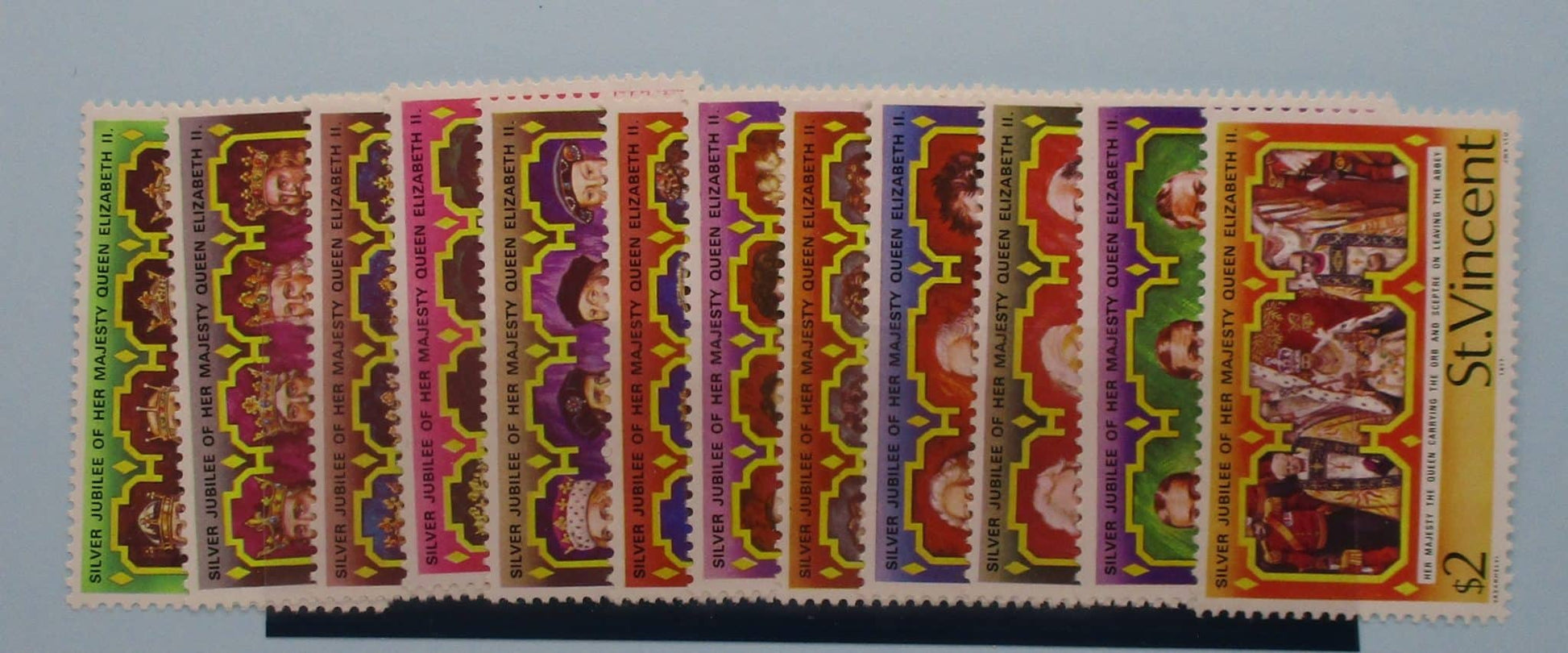 St Vincent Stamps, 1977, SG502-513, Mint image 0