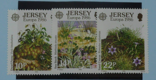 Jersey Stamps, 1986, SG386-388, Mint image 0