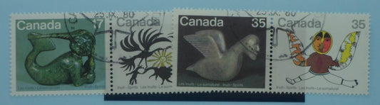 Canada Stamps, 1980, SG989a, SG991a, Used image 0