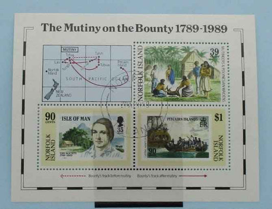 Norfolk Island Stamps, 1989, MS464, Used image 0