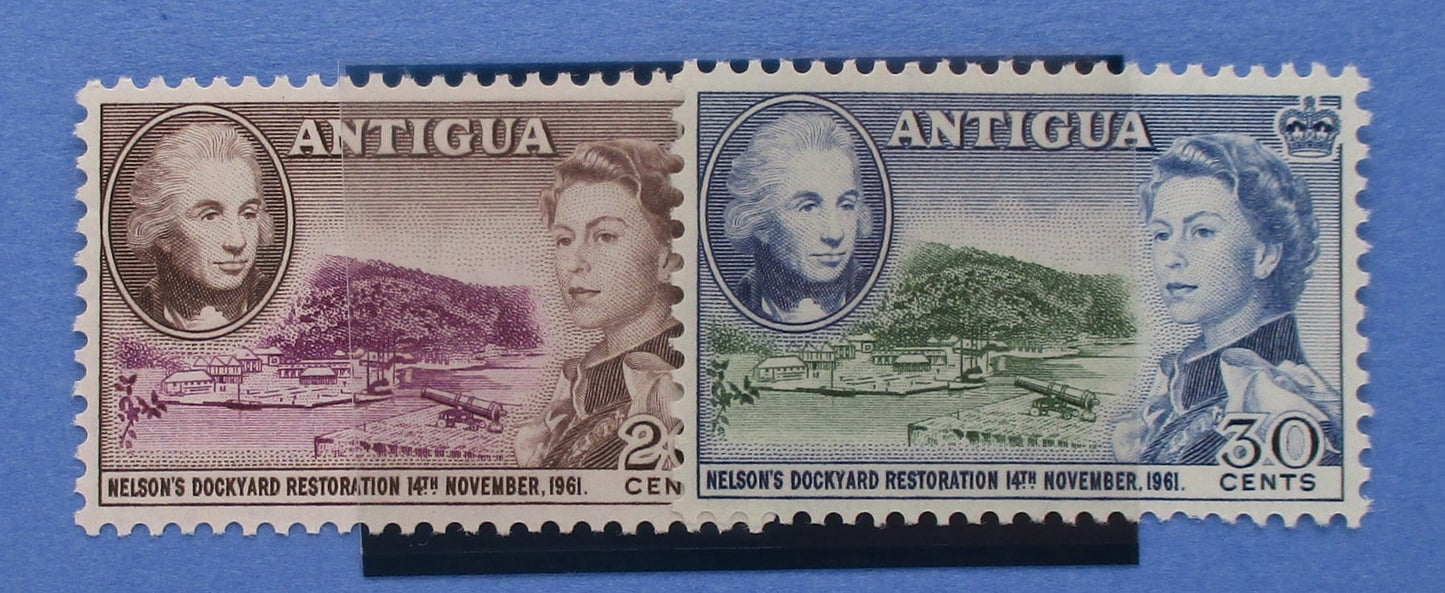 Antigua Stamps, 1961, SG140-141, Mint image 0