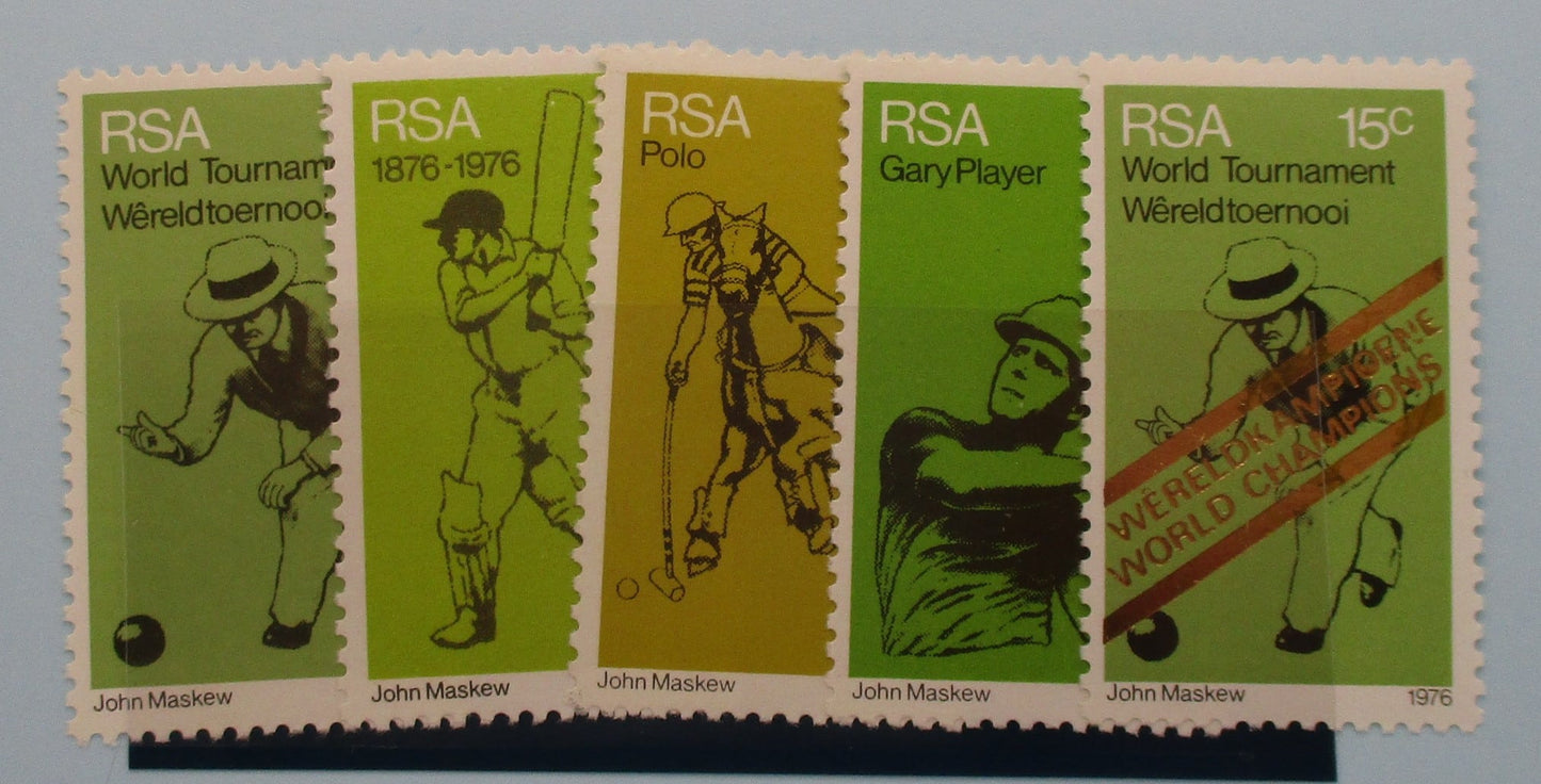 South Africa Stamps, 1976, SG393-398, Mint image 0