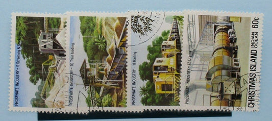 Christmas Island Stamps, 1981, SG136-139, Used image 0