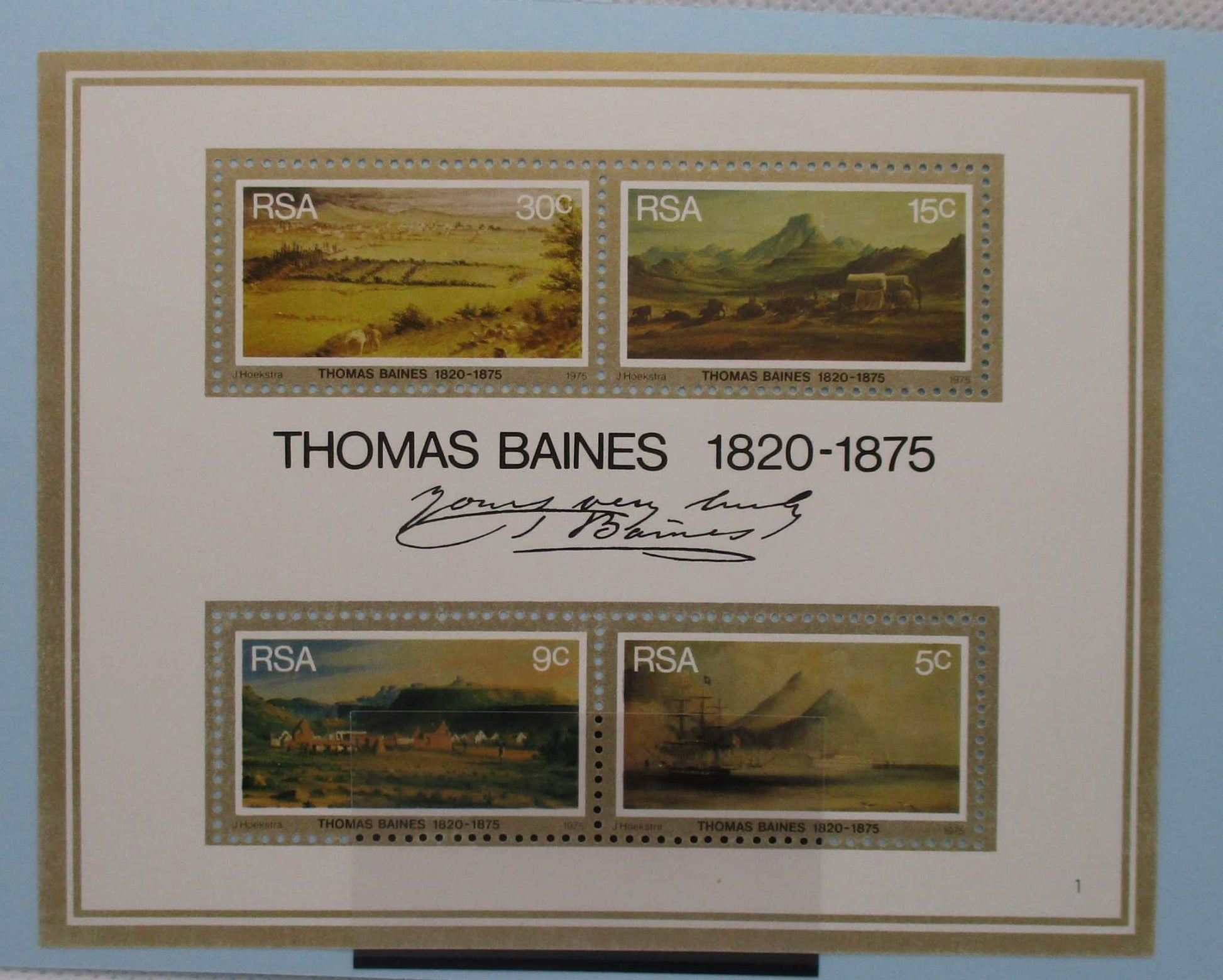 South Africa Stamps, 1975, MS383, Mint image 0