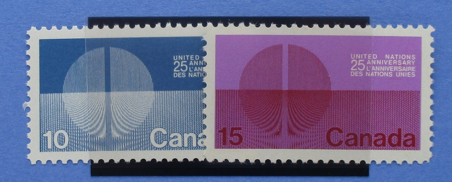Canada Stamps, 1970, SG655-656, Mint image 0
