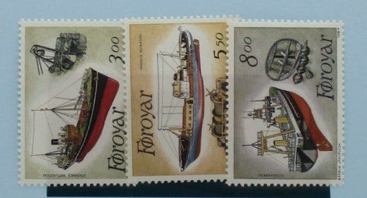 Faroe Islands Stamps, 1987, SG146-148, Mint image 0