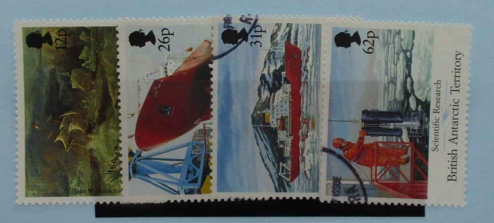 British Antarctic Territory Stamps, 1991, SG200-203, Used image 0